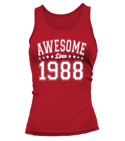 Awesome Since 1988 Birthday 1988 Vintage 1988 Tank top Woman