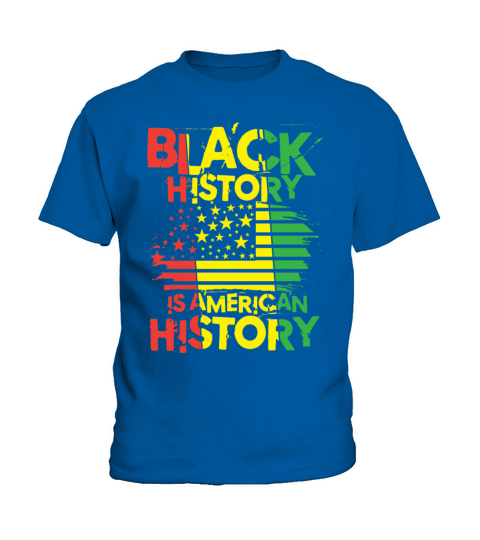 Black Histroy Month Gifts Prde African American Kids T-Shirt