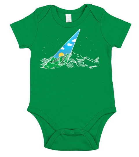 Cloudy Sky Short Sleeve Baby One-Piece