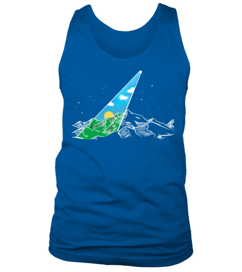 Cloudy Sky Tank Top Unisex