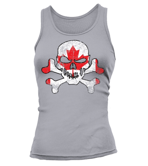 Vintage Canadian Skull Tank top Woman