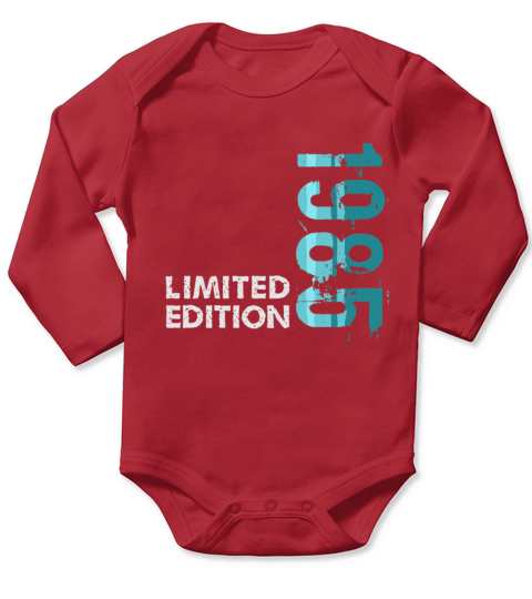 1985 Limited Edition Long Sleeve Baby One-Piece
