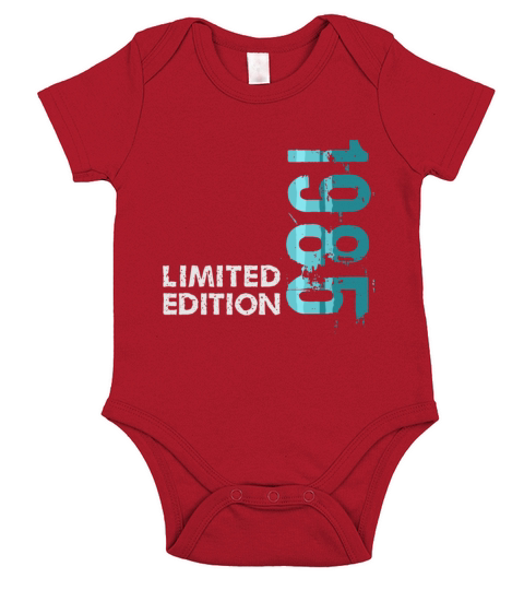 1985 Limited Edition Short Sleeve Baby One-Piece
