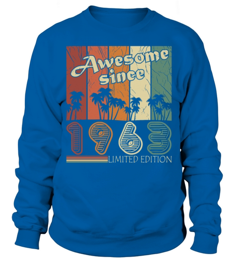 Original 1963 vintage birthday gift Sweatshirt Unisex