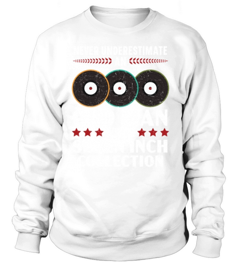 Vinyl Record Player Music Lover Record Collector Sweatshirt Unisex