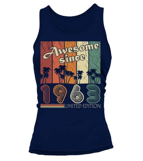 Original 1963 vintage birthday gift Tank top Woman