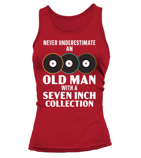Vinyl Record Player Music Lover Record Collector Tank top Woman
