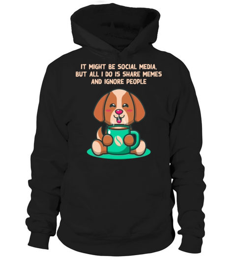 Born to Share Memes and Ignore People Introvert Fu Hoodie Unisex