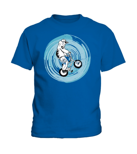 BMX Bike cyclist BMX-ramp Bicycle Vintage cycling Kids T-Shirt
