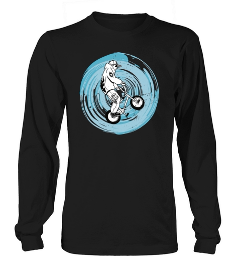 BMX Bike cyclist BMX-ramp Bicycle Vintage cycling Long sleeved Unisex