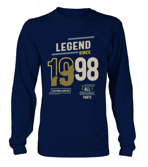 Legend Since 1998 25 birthday Long sleeved Unisex