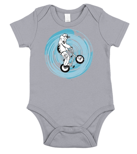 BMX Bike cyclist BMX-ramp Bicycle Vintage cycling Short Sleeve Baby One-Piece