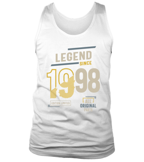 Legend Since 1998 25 birthday Tank Top Unisex
