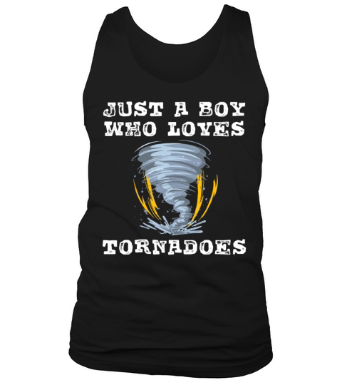 Tornado Tee For Boys Kids Hurricane Weather Chaser Tank Top Unisex