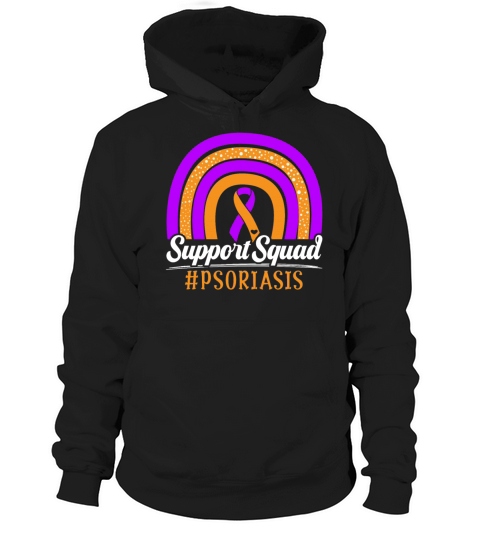 Support Squad Skin Disease Psoriasis Awareness Hoodie Unisex