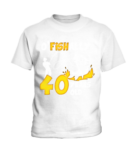 40th Birthday Fishing 1973 Vintage Fisherman Angle Kids T-Shirt