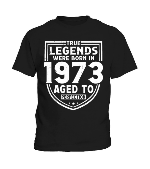 50th birthday vintage 1973 true legends Kids T-Shirt