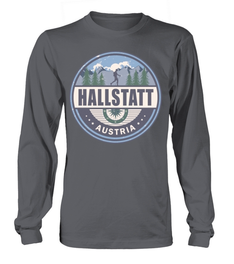 Hallstatt Austria Austrian Alps Vintage Hiking Long sleeved Unisex