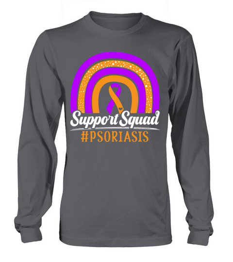 Support Squad Skin Disease Psoriasis Awareness Long sleeved Unisex