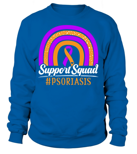 Support Squad Skin Disease Psoriasis Awareness Sweatshirt Unisex