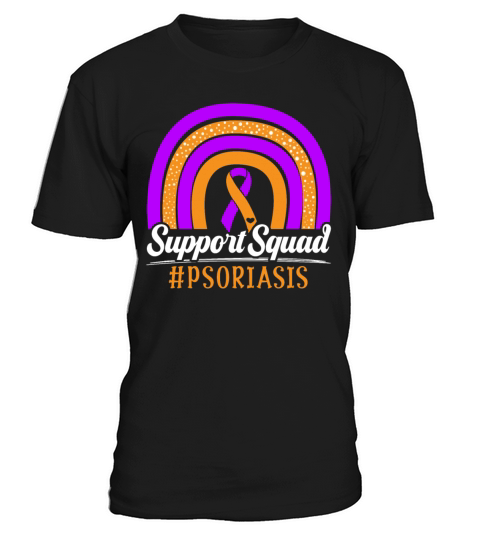 Support Squad Skin Disease Psoriasis Awareness T-Shirt Unisex