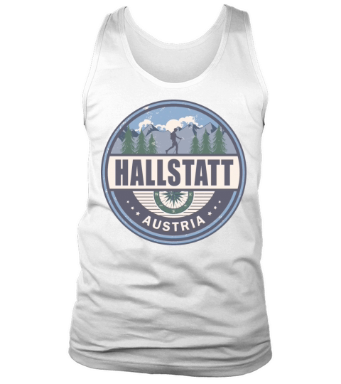 Hallstatt Austria Austrian Alps Vintage Hiking Tank Top Unisex