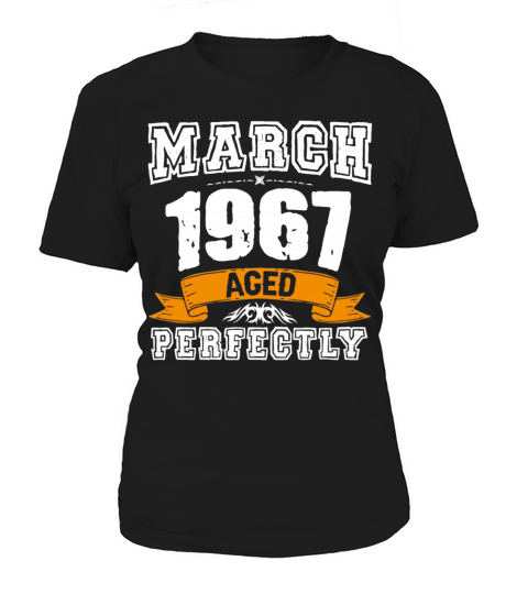 March 1967 Vintage Birthday Present Women's T-Shirt