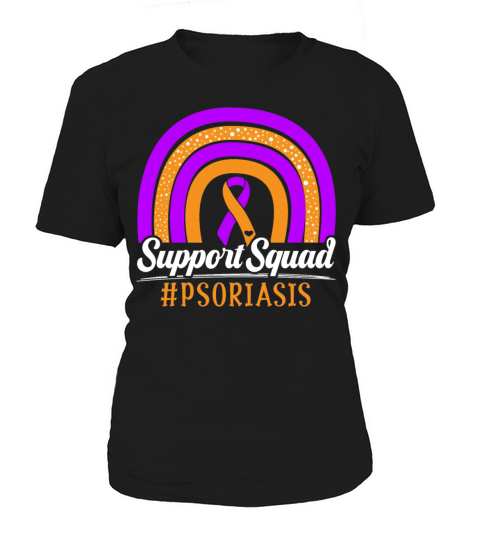 Support Squad Skin Disease Psoriasis Awareness Women's T-Shirt