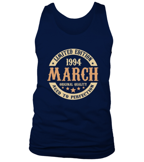 March 1994 Vintage Birthday Present Tank Top Unisex