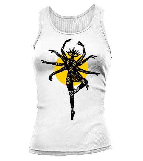 Full Eyes Watching Tank top Woman