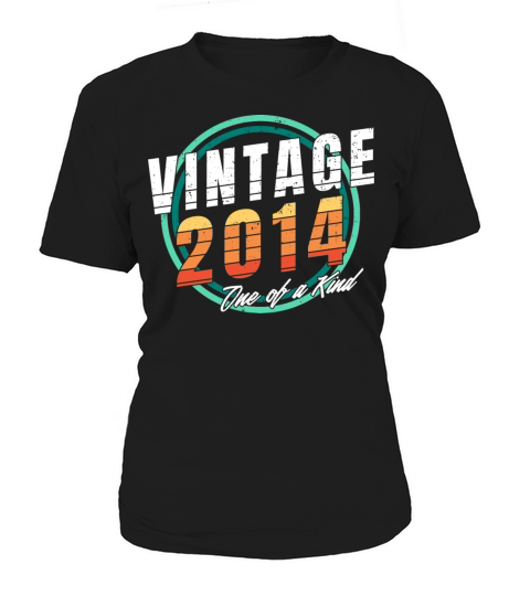 Vintage 2014 Shirt for Men Women 9 Year Old 9th Women's T-Shirt