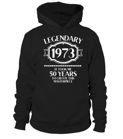 50th Birthday Vintage 1973 Hoodie Unisex