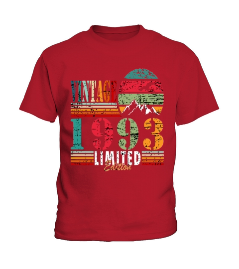 1993 Vintage Birthday Present Kids T-Shirt