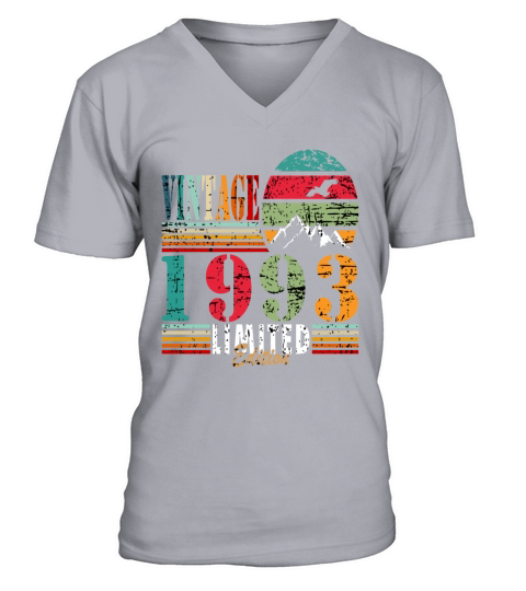 1993 Vintage Birthday Present V-Neck T-shirt