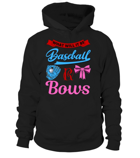 Gender Reveal Baseball Quote for a Baseball Family Hoodie Unisex