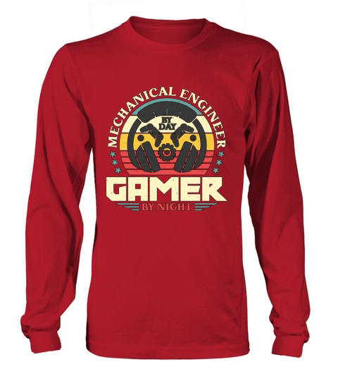 Mechanical Engineer By Night Mechanic Engineer Long sleeved Unisex