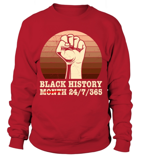 Black History Month USA History America African Sweatshirt Unisex