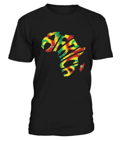 continent africa design BHM Black history month T-Shirt Unisex