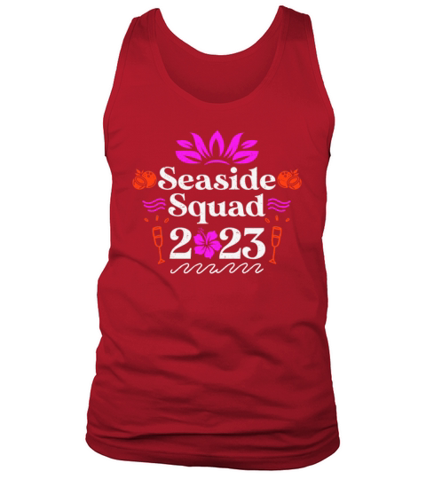 Seaside Squad 2023 Summer Vacation Spring Break Tank Top Unisex