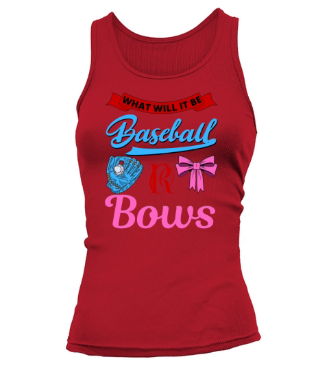 Gender Reveal Baseball Quote for a Baseball Family Tank top Woman
