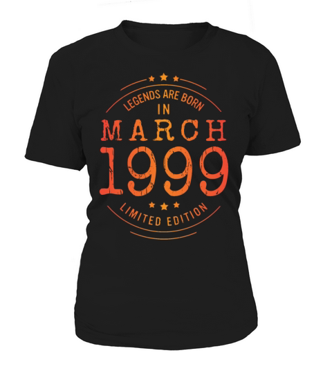 Birthday March 1999 Limited Edition Vintage Women's T-Shirt