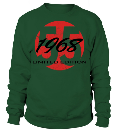 55th birthday men women 55 years 1968 vintage Sweatshirt Unisex