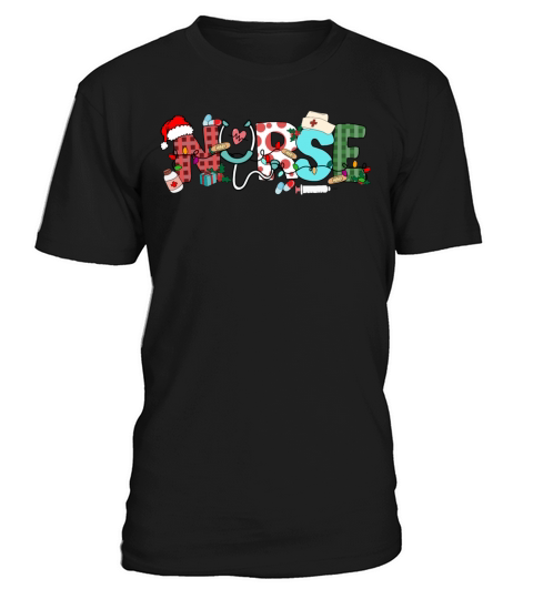 Funny Christmas Nurse T-Shirt Unisex