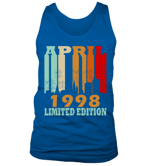 1998 April birthday legend Tank Top Unisex
