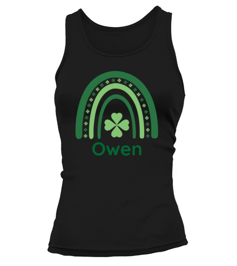 Owen Clover Charm Boho Rainbow Tank top Woman