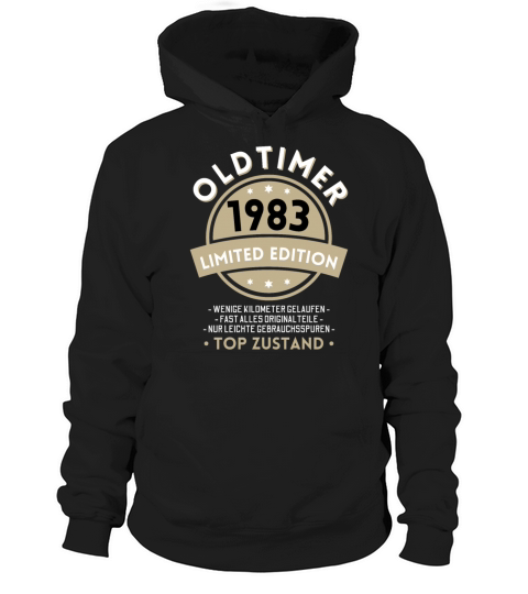 40th Birthday Vintage 1983 Hoodie Unisex