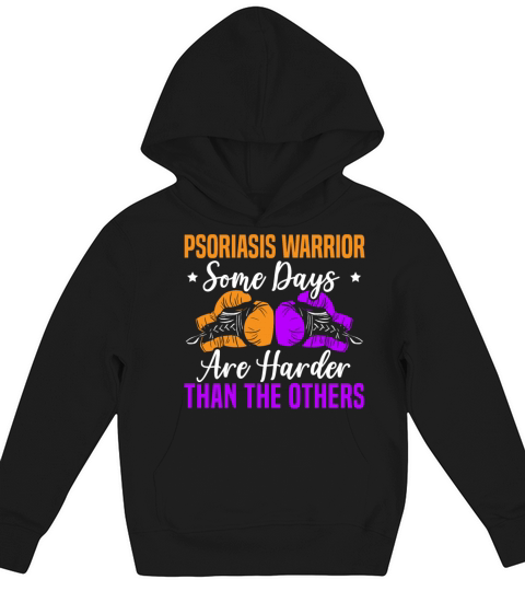 Psoriasis Warrior Skin Disease Psoriasis Awareness Kids Hoodie