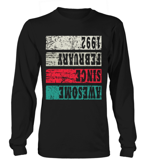 1992 Vintage Birthday Present Long sleeved Unisex