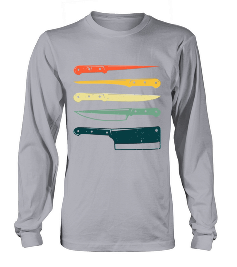 Funny Chef Knife For Men Women Vintage Chef Knife Long sleeved Unisex