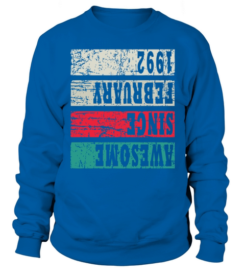 1992 Vintage Birthday Present Sweatshirt Unisex